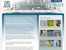 Tablet Screenshot of euro-resins.com